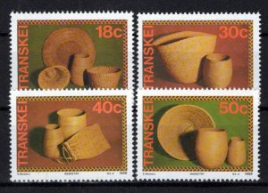 South Africa Transkei 219-222 MNH Basketry Weaving ZAYIX 0424S0115M