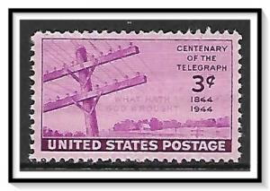 US #924 Telegraph Issue MNH