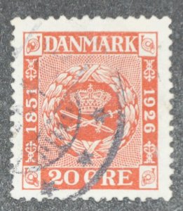 DYNAMITE Stamps: Denmark Scott #179 – USED