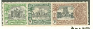 India #142-144 Mint (NH) Single (Jubilee)