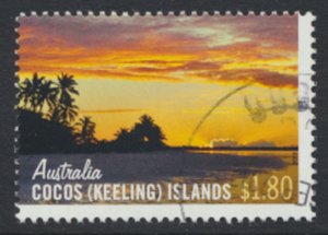 Cocos Keeling Islands  Australia SC# 363 Pier  CTO  full gum see scan & detai...