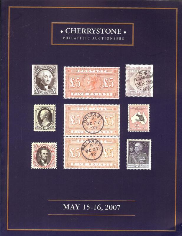 Postage Stamps of the World, Cherrystone 05/15-16/07