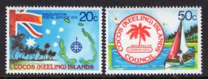 Cocos Keeling Islands 32-33 MNH VF