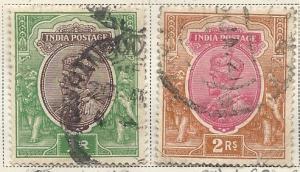 India # 93-94  George V  (U) CV $3.65