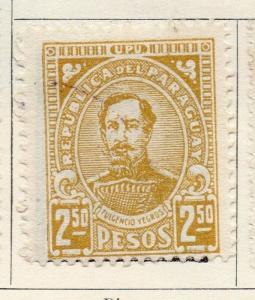 Paraguay 1927-30 Early Issue Fine Used 2.50P. 191096