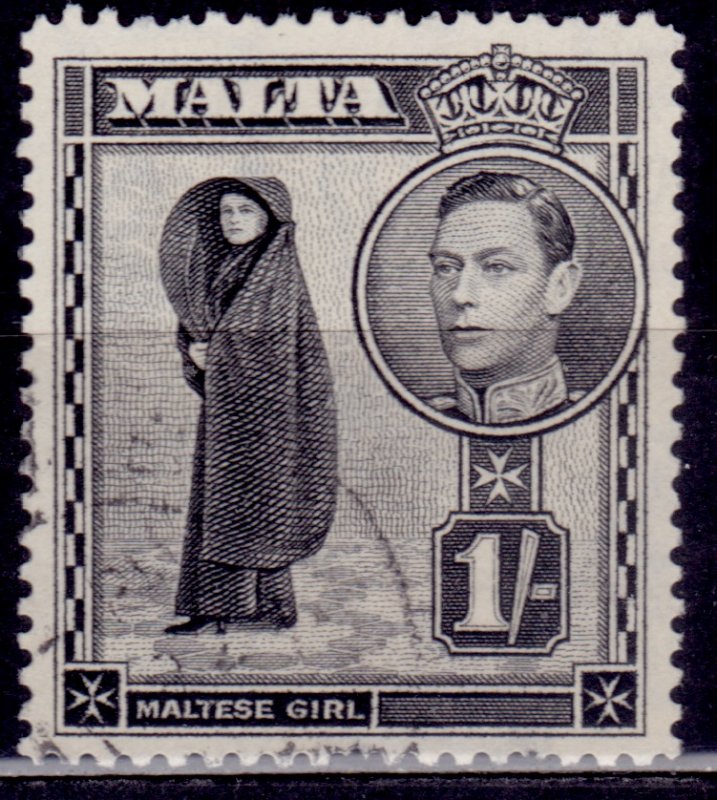 Malta 1938-1943, KGVI, sc#200, used