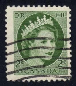 Canada #338 Queen Elizabeth II; Used