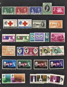 STAMP STATION PERTH - Cayman Island #Omnibus Selection-28 Stamps MNH CV$25.00