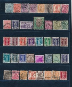 D389886 India Nice selection of VFU Used stamps