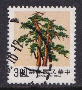 Republic of China   #2501  used  Taiwan  1989  flora  $3