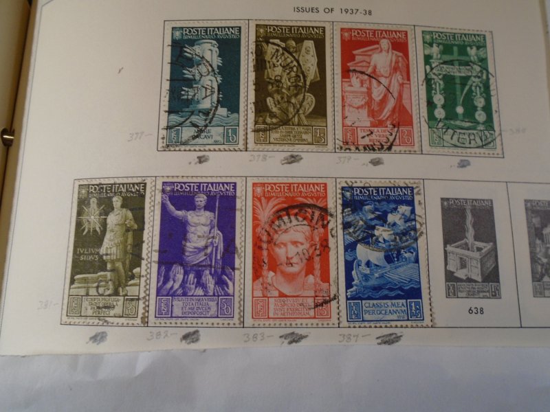 Italy  # 377-84  used