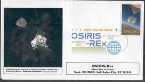 5820 - FDC - OSIRIS-REx - Wally Jr Cachet - DCP