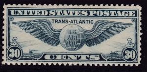 United States 1939 C24 30c dull blue Winged Globe  VF/NH(**)