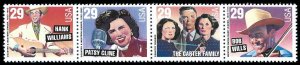 PCBstamps   US #2771/2774a Strip $1.16(4x29c)Country Music, MNH, (5)