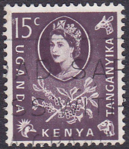 Kenya Uganda and Tanganyika 1960 SG185 Used