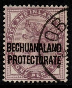 BECHUANALAND SG61 1897 1d LILAC USED