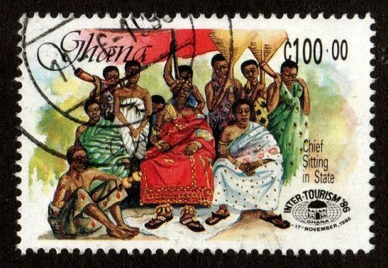 Ghana #1009 used