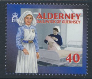 Alderney  SG A166  SC# 167 Health Workers Mint Never Hinged see scan 