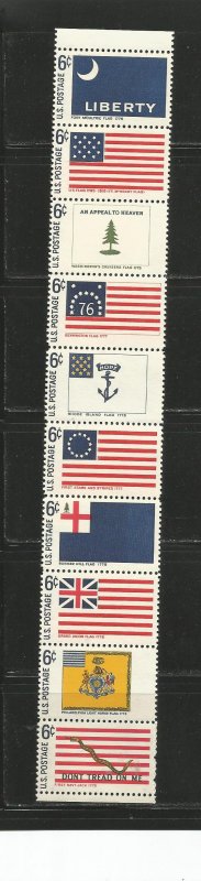 USA Stamps #1354a Strip of 10