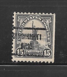 #566 Used Single PRECANCEL AS SHOWN