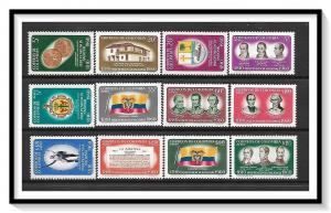 Colombia #719-721, C377-C385 Independence Set MNH