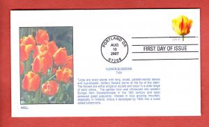 2007 Flowers Stamps - Tulip Blossoms - AALL Cachets