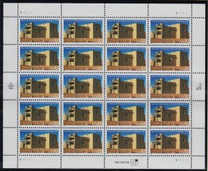 1998 Spanish Southwest Settlement 32c Sc MNH full mint sheet of 20