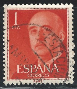 Spain #825 1p Gen Francisco Franco