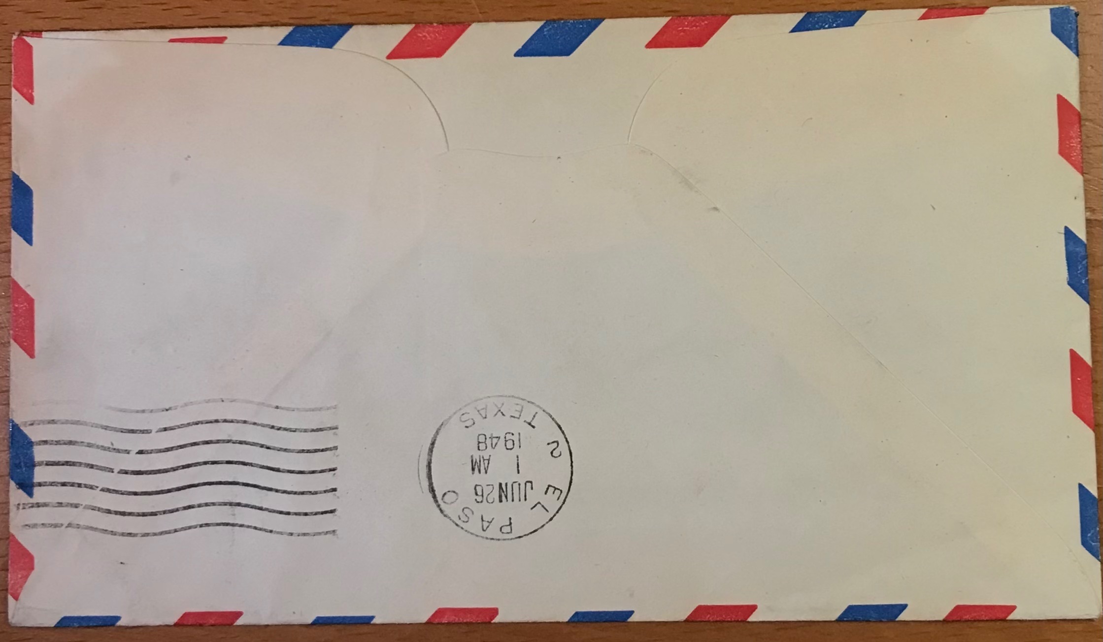 US C32 First Flight Cover FFC AM 82 Del Rio TX to El Paso TX 6/25/1948