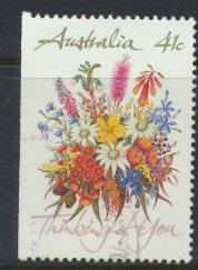 Australia SG 1230  Used  imperf left margin from booklet