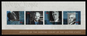 #4422 44c Justices of the Supreme Court S/S, Mint **ANY 5=FREE SHIPPING**