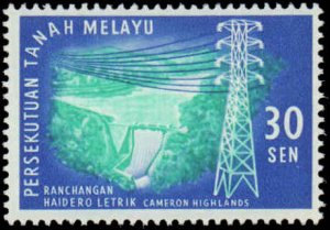Malaya - Federation of Malaya #114-115, Complete Set(2), 1963, Never Hinged