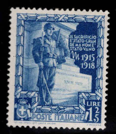 Italy Scott 405 MH* stamp,