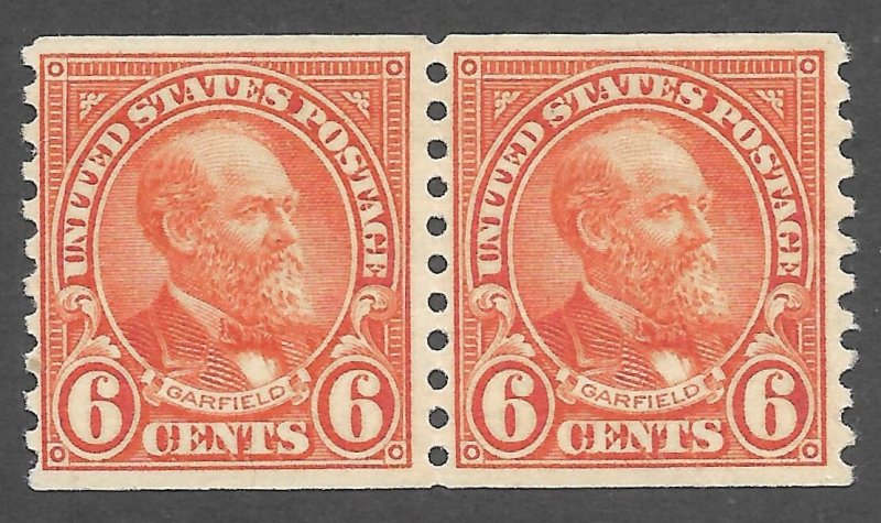 Doyle's_Stamps: F/VF MNH Coil Pair Scott #723** of 1932