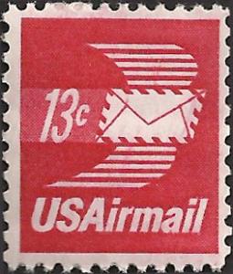 # C79 MINT NEVER HINGED WINGED LETTER