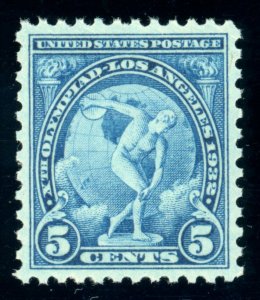 US Stamp #719 Olympic Games 5c - PSE Cert - GEM 100 - MPH - SMQ $450.00 (MNH)