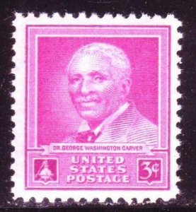 1948 George Washington Carver Single 3c Postage Stamp, Sc# 953, MNH, OG