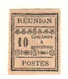 Reunion Scott J2 Mint hinged (no gum as issued) [TK84]