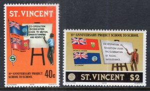 St Vincent 535-536 MNH VF