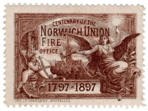 (I.B) Cinderella Collection : Norwich Union Centenary 1897