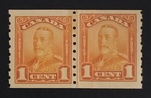 Canada 160i Paste-up Pair VF MNH