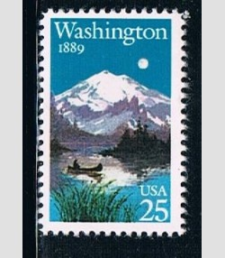 U.S.#2404 Washington State 25c Single, MNH.