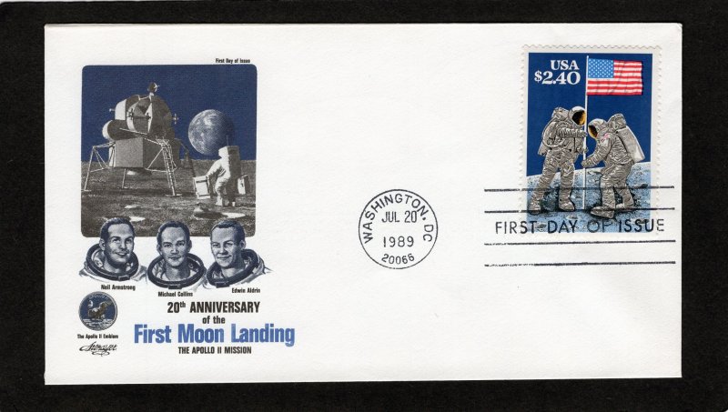 2419 Moon Landing, FDC Artmaster