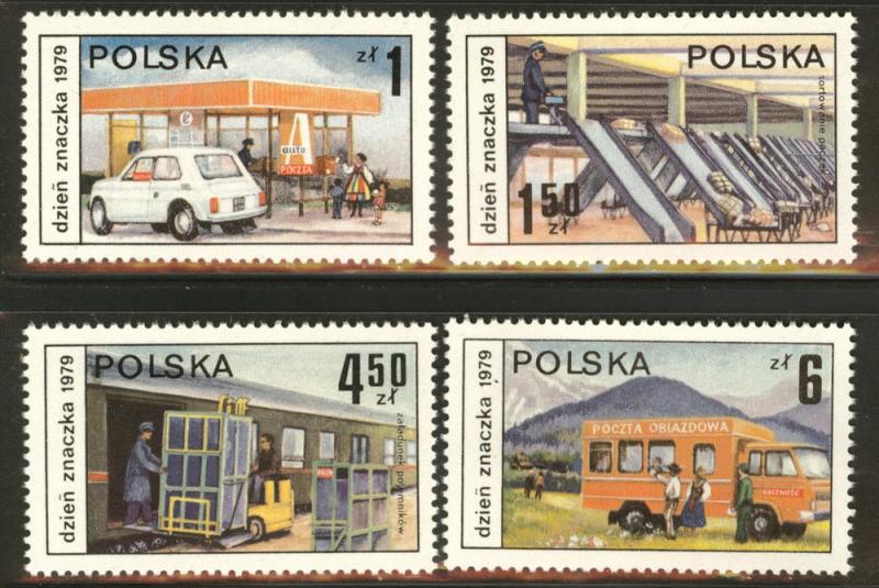 Poland Scott 2359-62 MNH** 1979 stamp set