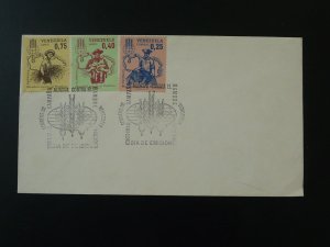 FDC FAO against hunger Venezuela 1963 ref 102984