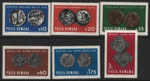 ROMANIA   2168-2173 MINT HINGED SET