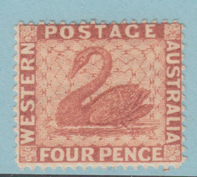 WESTERN AUSTRALIA 61  MINT HINGED OG * NO FAULTS VERY FINE! - SWAN - TMA