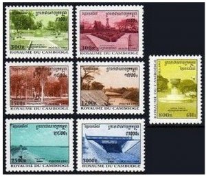 Cambodia 1655-1661,MNH.Michel 1748-1754. 1997:Public gardens,Dams.