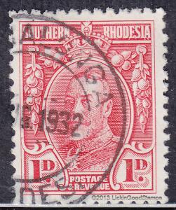 Southern Rhodesia 17 King George V 1935