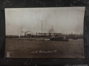 Mint WW 1 Germany RPPC Postcard U Boat Submarine L.M. Unterseeboot 20